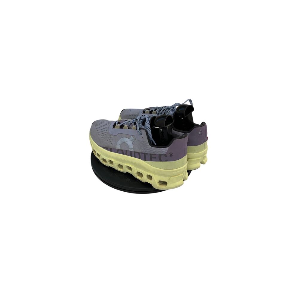 Womens On Cloudmonster Running Cushioned Shoes Nimbus Hay Size 9 - Picture 4 of 6
